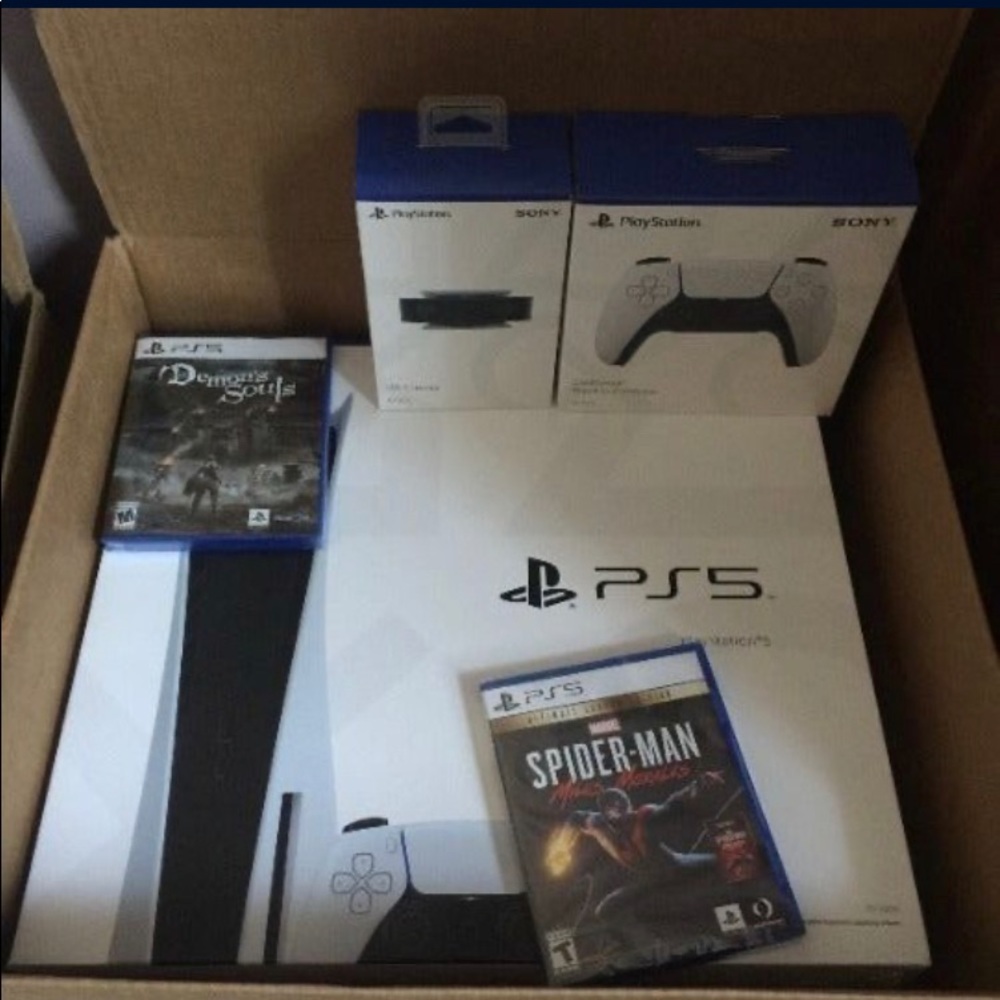 Ps5 Disc Version with new Spider-Man